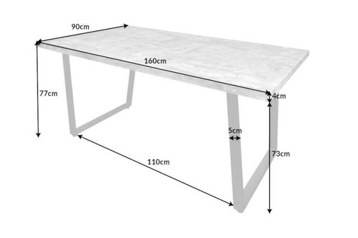 ORION - 160CM MATBORD