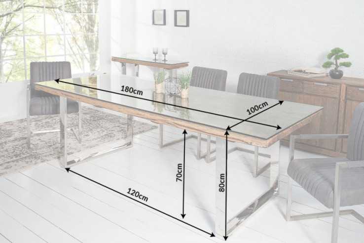  ÅTERVUNNEN TEAK & METALL
