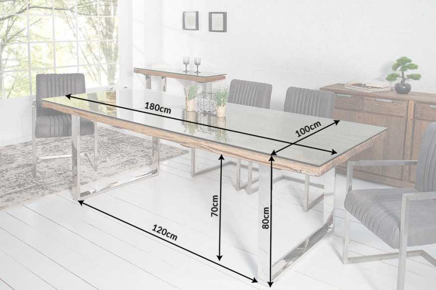  ÅTERVUNNEN TEAK & METALL