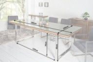 ÅTERVUNNEN TEAK & METALL
