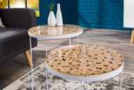 NALKA - 40CM HANDGJORT SIDOBORD I FURU
