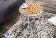 NALKA - 40CM HANDGJORT SIDOBORD I FURU