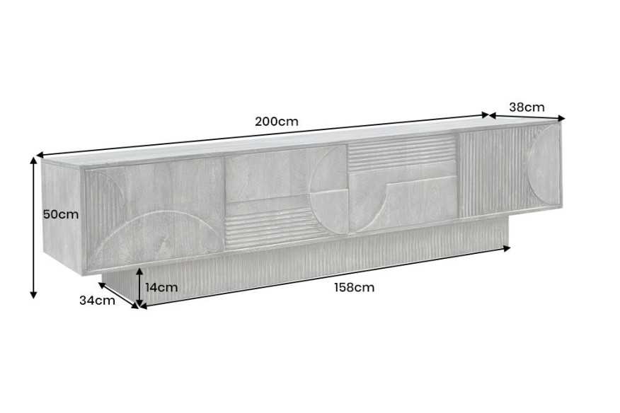 ORION - 200CM TV-BÄNK