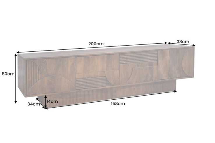 ORION - 200CM TV-BÄNK