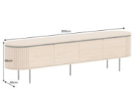 ORION - 200CM TV-BÄNK