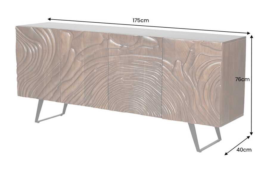 POLARIS - 175CM SIDEBOARD