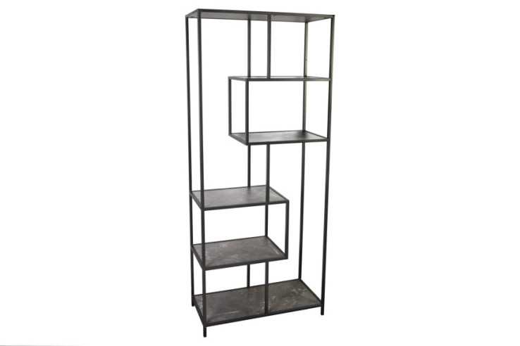  MARMORLOOK ANTRACIT & SVART METALL