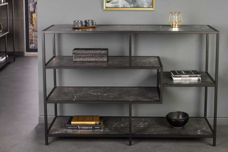 MARMORLOOK ANTRACIT & SVART METALL
