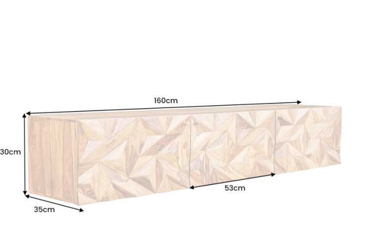 ORION - 160CM VÄGGHÄNGD TV-BÄNK