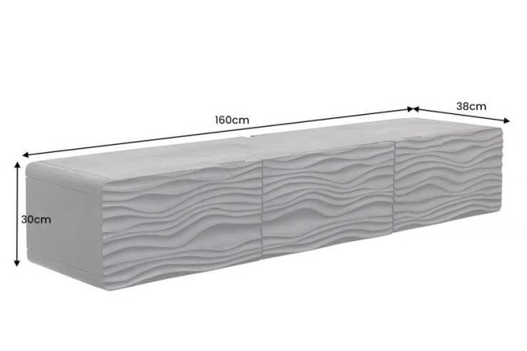 NOVA - 160CM VÄGGHÄNGD TV-BÄNK