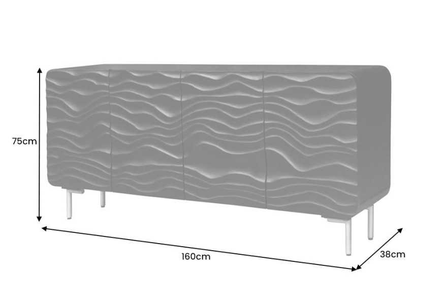 AURIGA - 160CM SIDOBORD