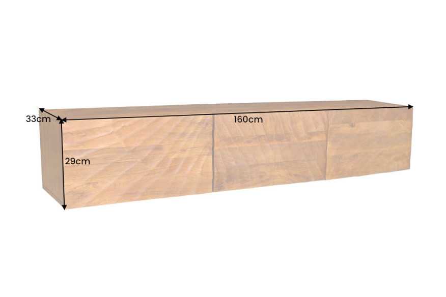 SCORPIUS - 160CM VÄGGHÄNGD TV-BÄNK