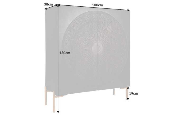 MANDALA NEBULA - 105CM HIGHBOARD