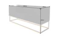 SCORPIUS - 160CM TV-BÄNK