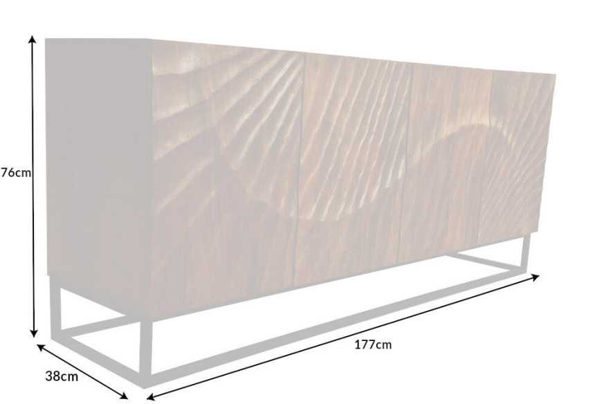 3D MANGOTRÄ BRUN
