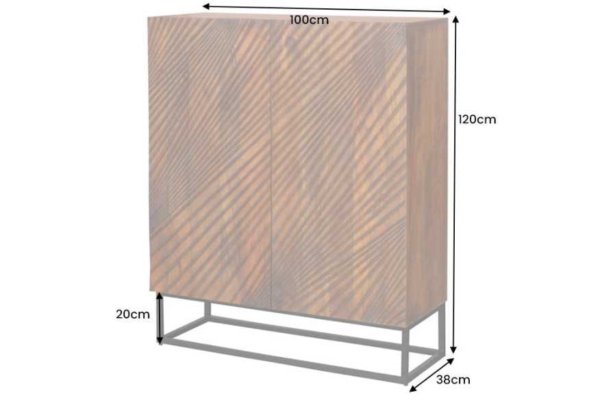 LYRA - 100CM HIGHBOARD