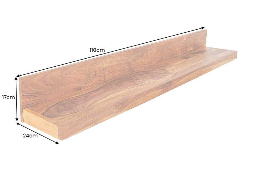 ATLAS - 110CM VÄGGHYLLA