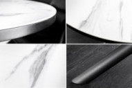  VIT MARMORLOOK KERAMIK/GLAS