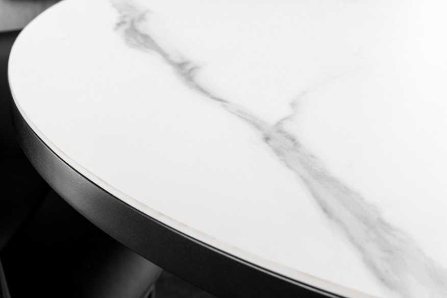  VIT MARMORLOOK KERAMIK/GLAS