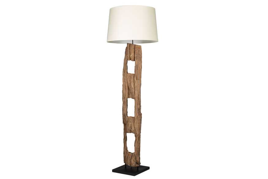  ÅTERVUNNET AKACIATRÄ & BEIGE BOMULL