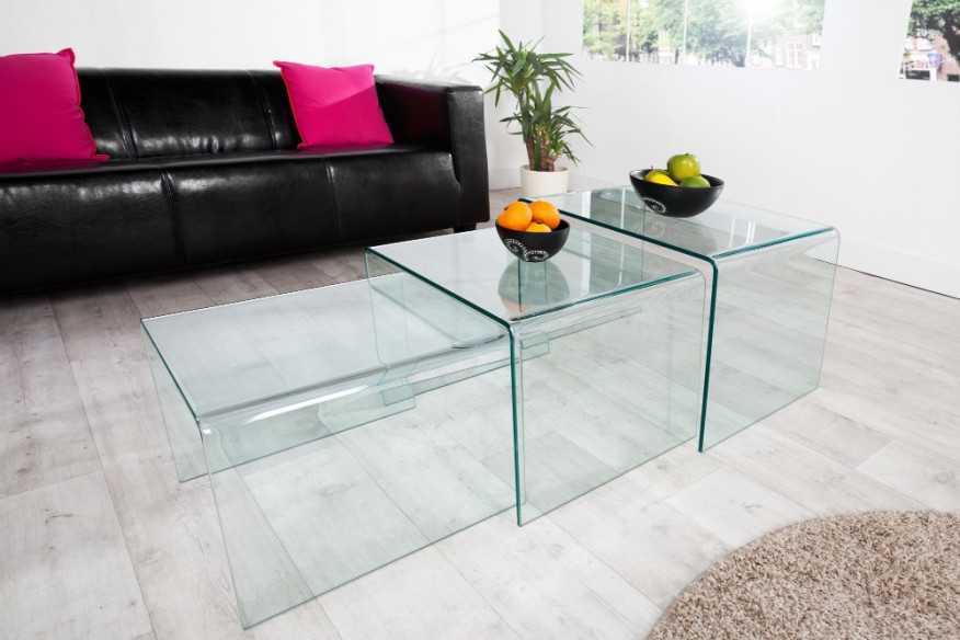 OPAQUE - SET MED TRE GLASBORD