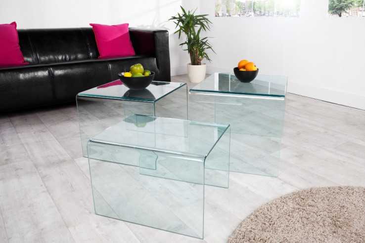 OPAQUE - SET MED TRE GLASBORD