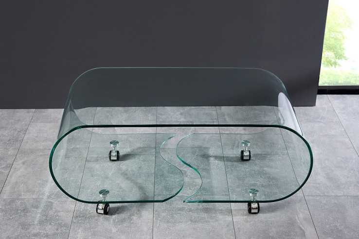 OPAQUE - BORD I GLAS 90CM
