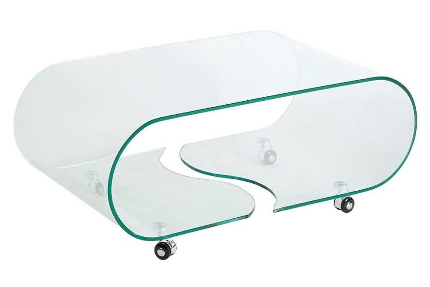 OPAQUE - BORD I GLAS 90CM