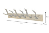 LYRA - 50CM VÄGGMONTERAD KLÄDHÄNGARE