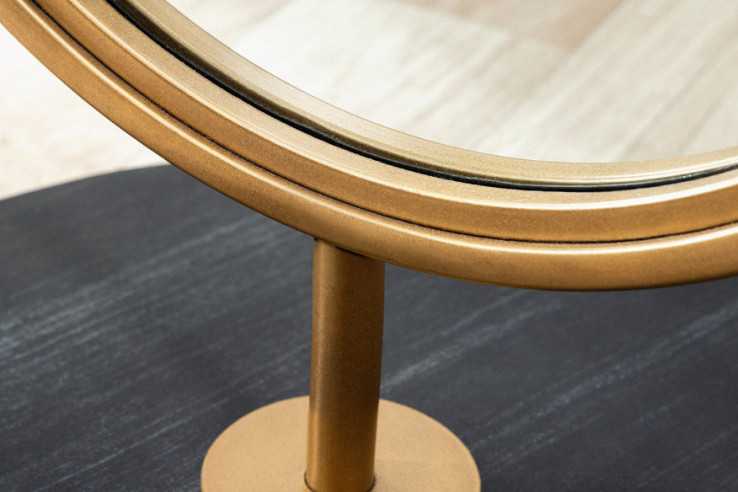  OVAL MED SVART MARMORFOT