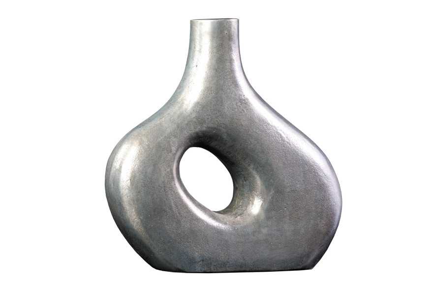  MÖRKT GRÅ METALL HANDGJORD