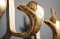 GULDPLÄTERAD METALL
