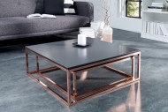 Couchtisch New Fusion 2er Set anthrazit kupfer