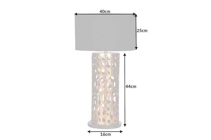 LUNA - 16CM BORDSLAMPA