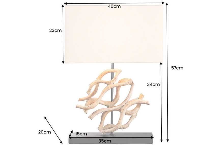 AURORA - 40CM BORDSLAMPA