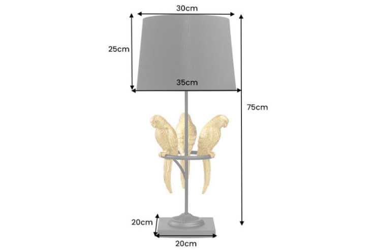 AURIGA - 35CM BORDSLAMPA
