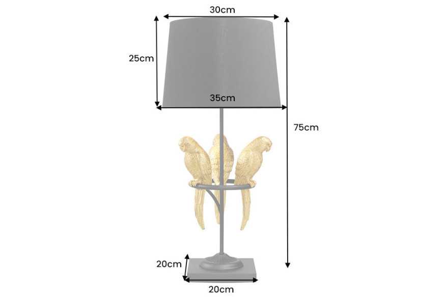 AURIGA - 35CM BORDSLAMPA