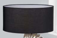  SVART/VIT TEXTIL