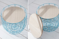 Couchtisch Storage 2er Set blau