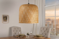 NATURLIG BAMBU & SVART DETALJ