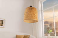  NATURLIG BAMBU & SVART DETALJ
