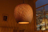NATURLIG BAMBU & SVART DETALJ