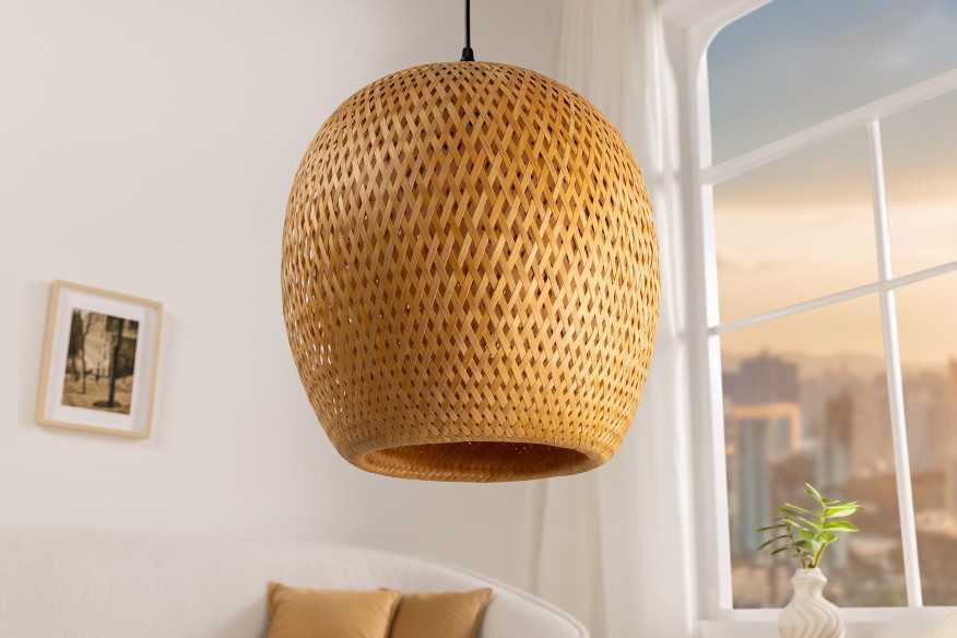  NATURLIG BAMBU & SVART DETALJ