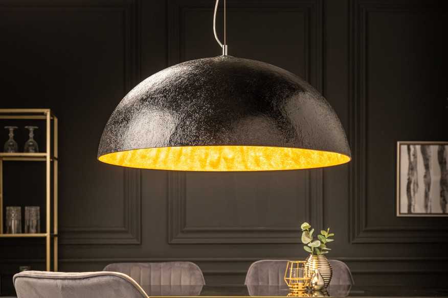  SVART GLASFIBER MED GULD