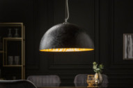 SVART GLASFIBER MED GULD
