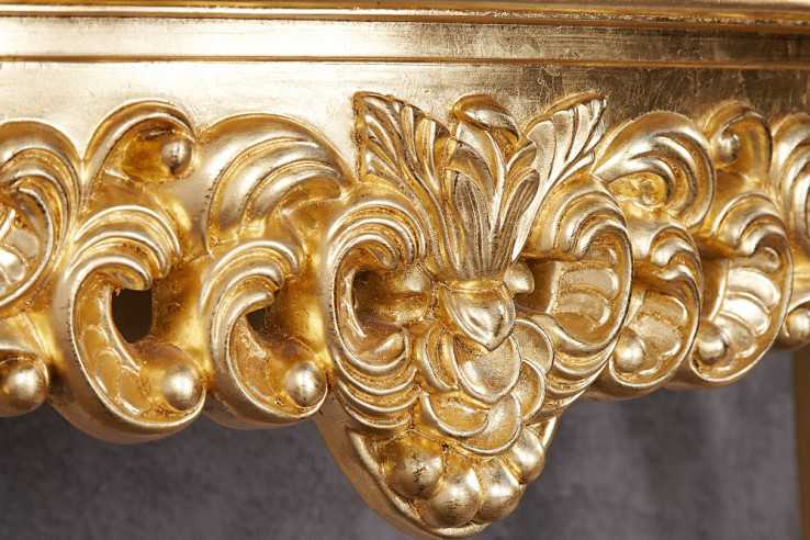 FIRENZE - 110CM KONSOL I GULD