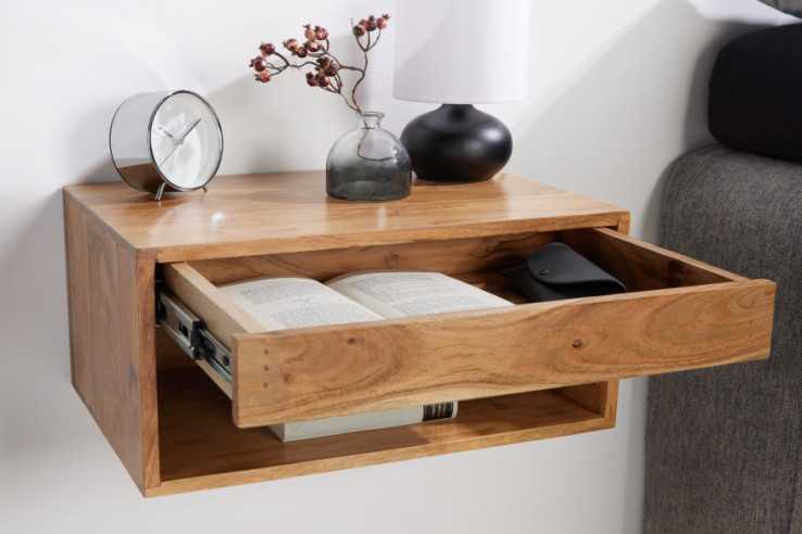 LIBRA - 50CM SVÄVANDE SÄNGBORD