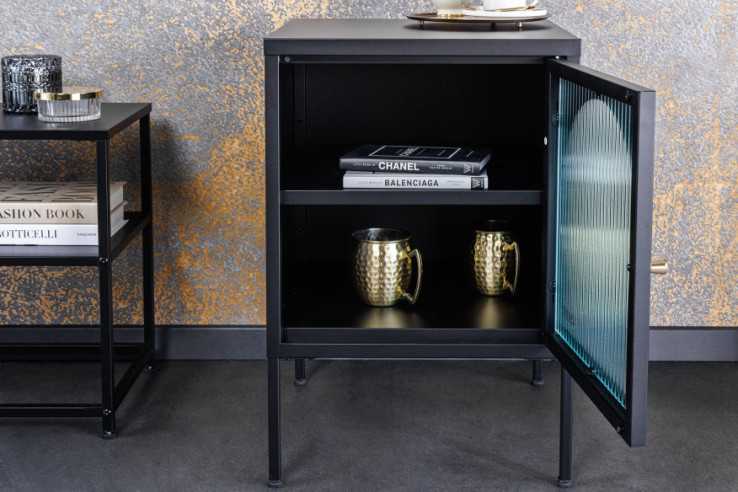  RIBBAT GLAS SVART & GULD