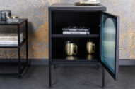  RIBBAT GLAS SVART & GULD