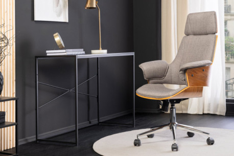 GRÅT TYG & VALNÖT 2